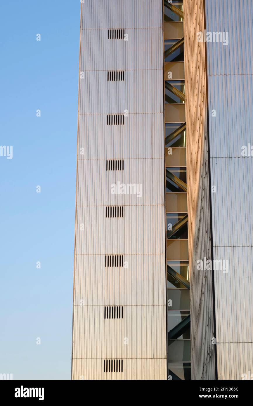 Immeuble de bureaux moderne, Düsseldorf Banque D'Images