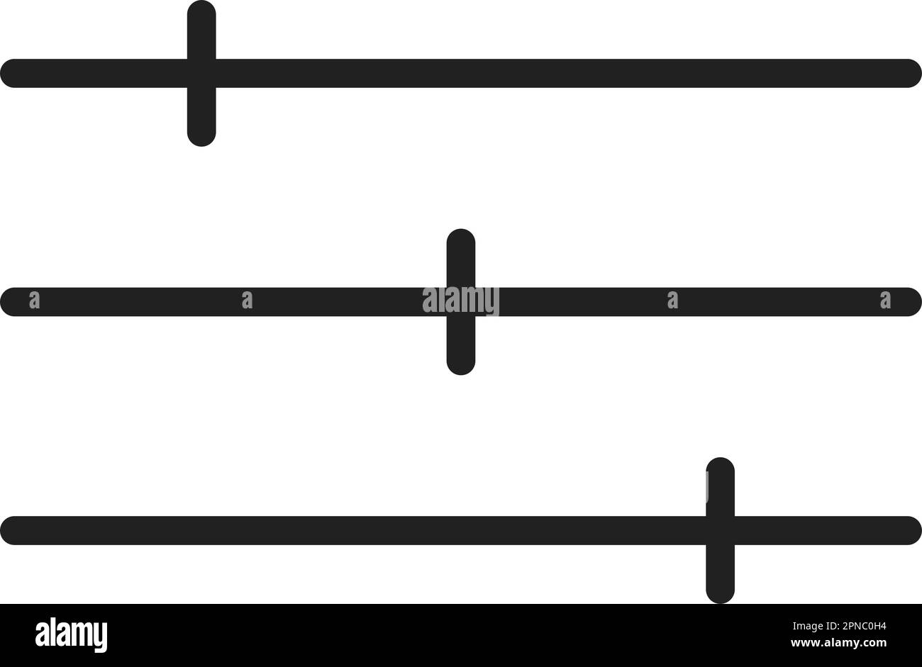 Icône de curseur de niveau image vectorielle. Adapté aux applications mobiles, aux applications Web et aux supports d'impression. Illustration de Vecteur