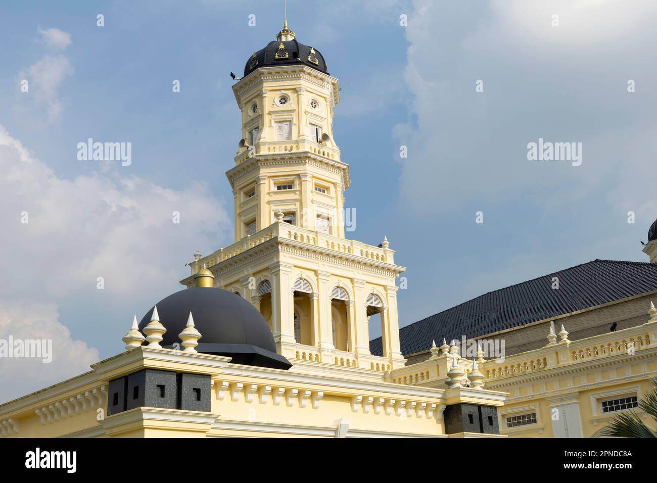 Masjid Sultan Abu Bakar, Johor Bahru une des célèbres Mosquée et site d'intérêt, Malaisie Banque D'Images