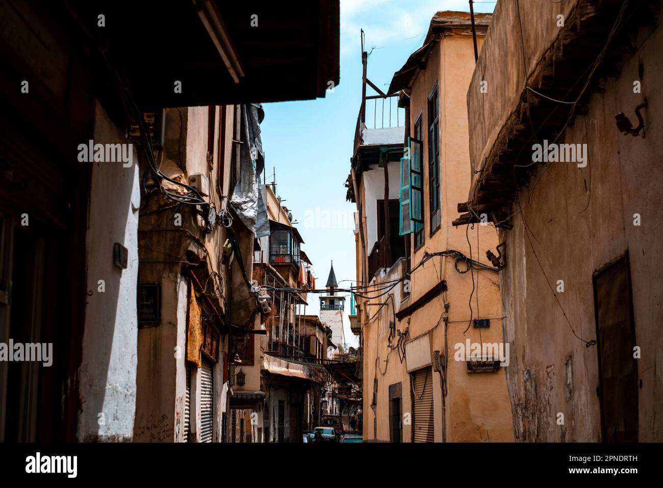 Vieille ville de Damas, Syrie Banque D'Images