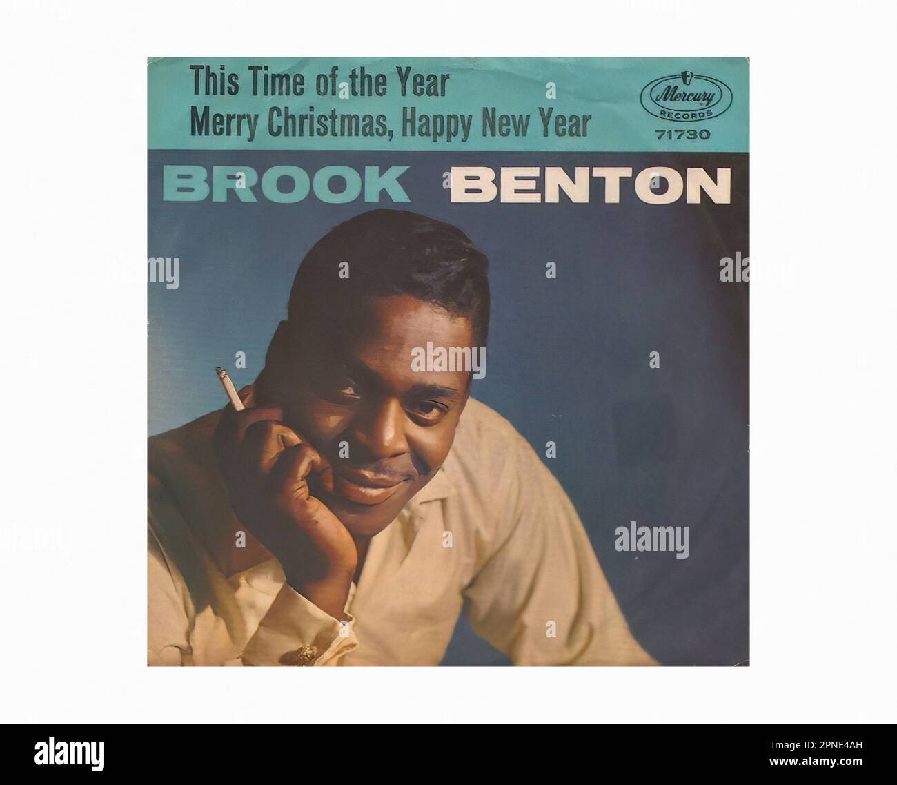 Benton Brook 1960 11 01 A - Vintage 45 R.P.M Music Vinyl Record Banque D'Images