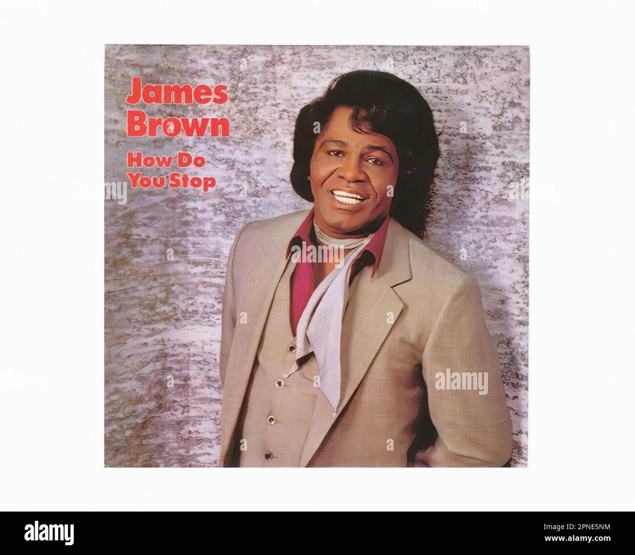 Brown James - 1987 03 A - Vintage 45 R.P.M Music Vinyl Record Banque D'Images