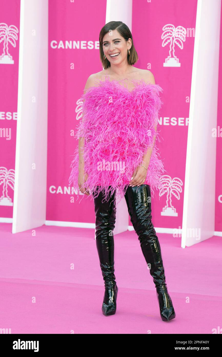 Cannes, France. 19th avril 2023. María Leon participe au Festival international des Canneseries sur 18 avril 2023 de 6th à Cannes, France. Photo de David Niviere/ABACAPRESS.COM crédit: Abaca Press/Alay Live News Banque D'Images