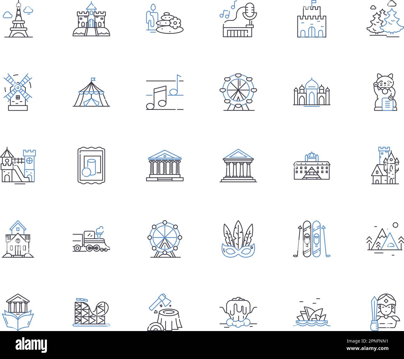 La fondation du patrimoine Banque d'images vectorielles - Alamy