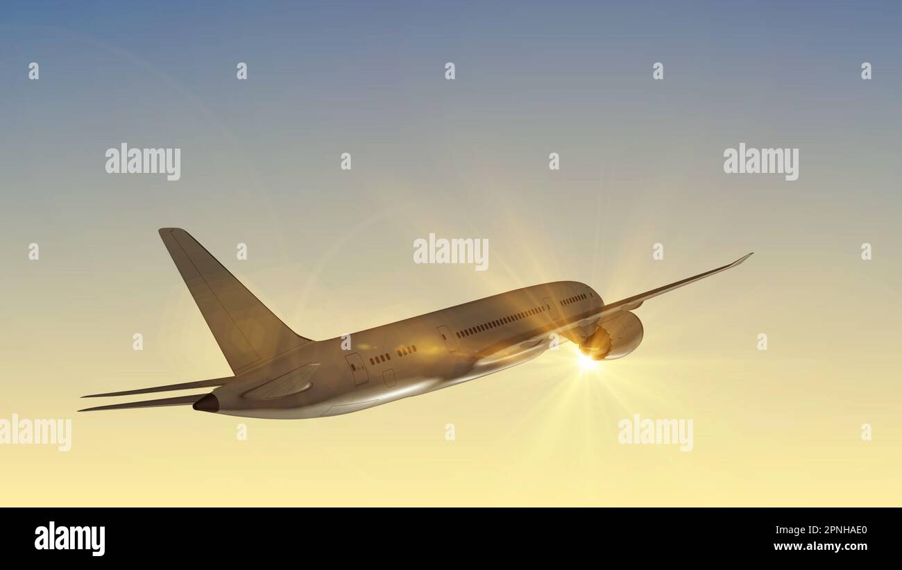 Anatomie du gros intestin humain Banque D'Images