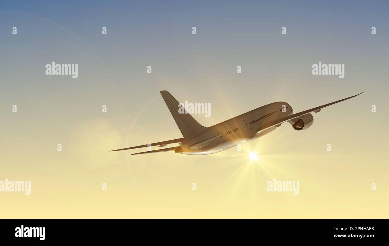 Anatomie du gros intestin humain Banque D'Images