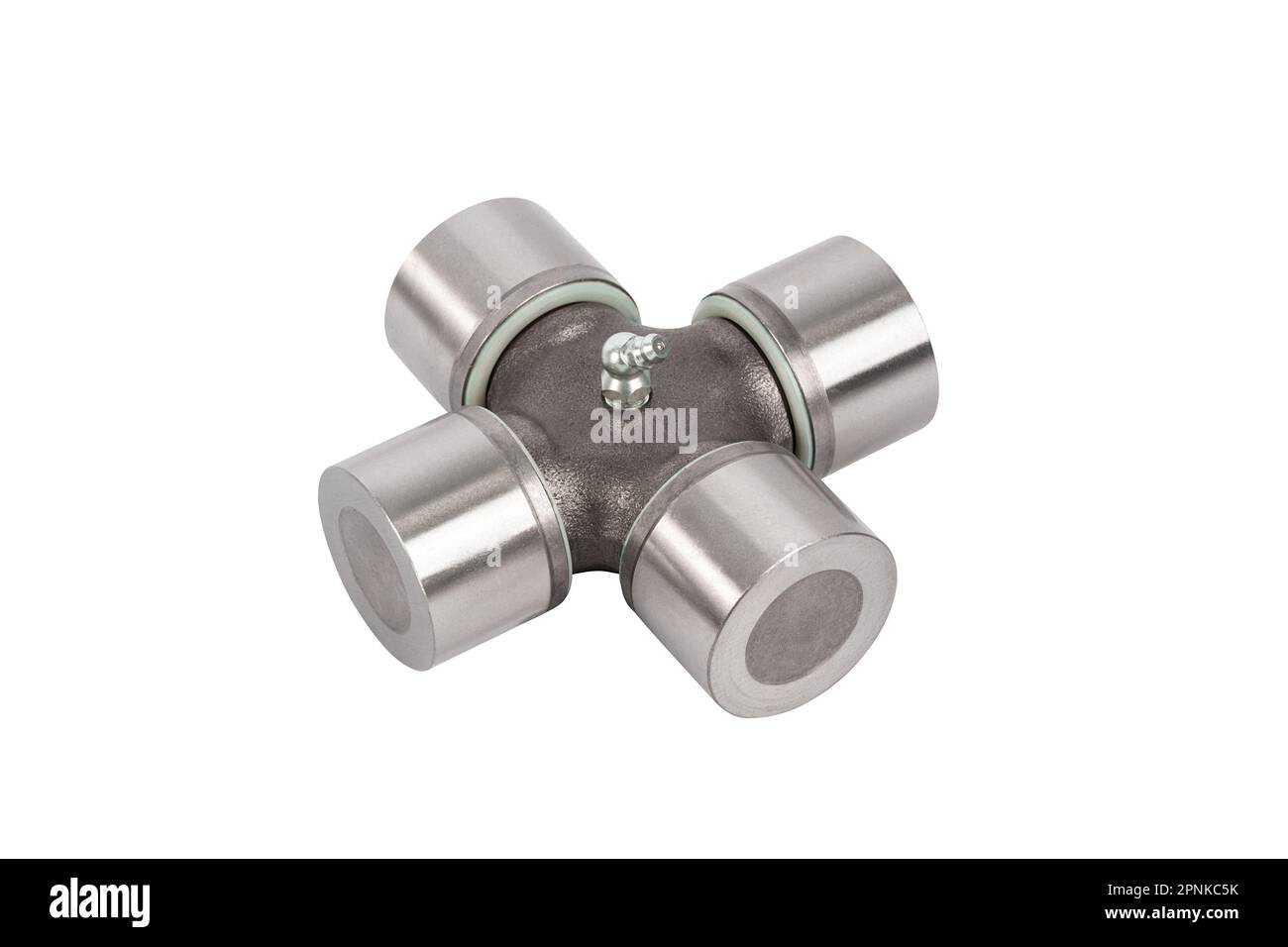 Palier de cardan isolé sur fond blanc. Croisillon articulaire. Pièces  automatiques. Pièces de rechange pour voiture Photo Stock - Alamy