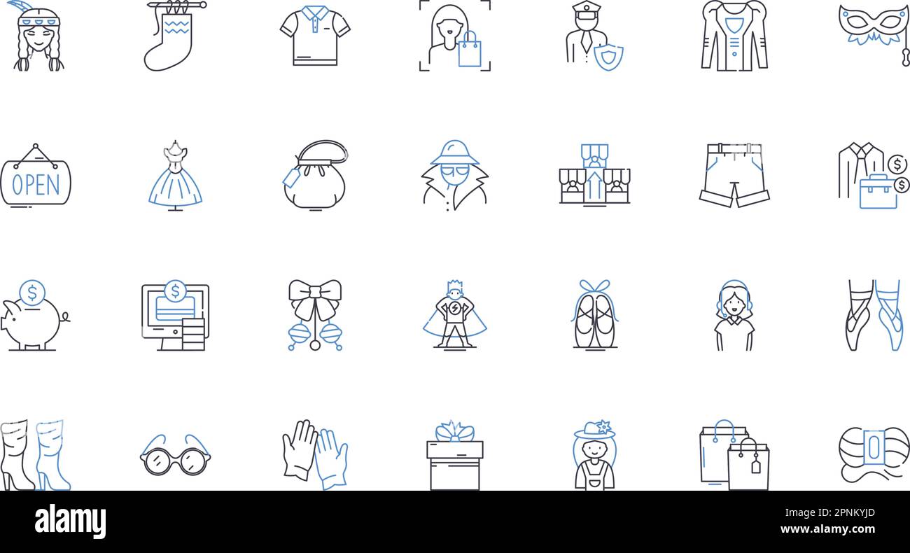 Collection d'icônes de secteur d'activité de la santé. Bien-être, médecine, Hôpital, vaccins, assurance, Réhabilitation, vecteur d'urgence et illustration linéaire Illustration de Vecteur