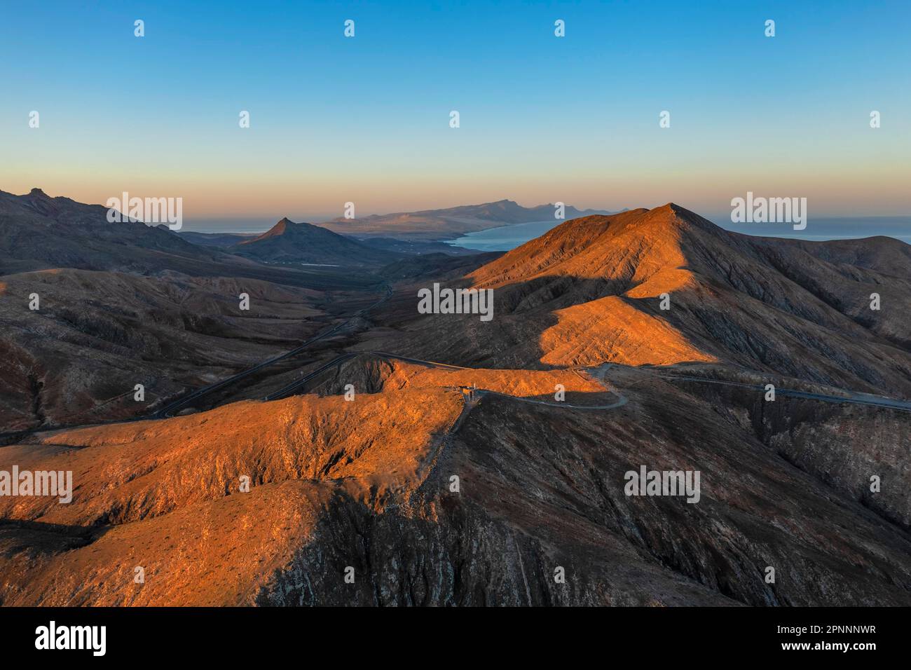 Vue du point de vue astronomique Sicasumbre à la presqu'île de Jandia, Fuerteventura, îles Canaries, Espagne, Jandia, Fuerteventura, Canaries Banque D'Images