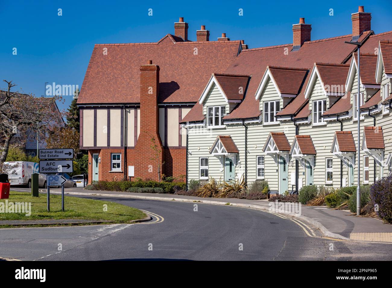 Images de la région de Sudbury Suffolk, Angleterre, Royaume-Uni Banque D'Images
