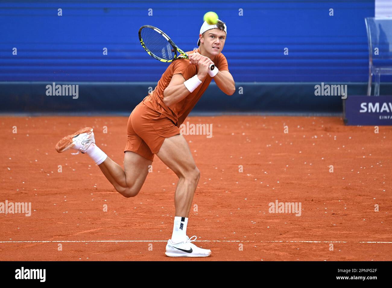 Munich, Allemagne. 20th avril 2023. Holger RUNE (DEN), BMW de tennis Open 2023 sur 20 avril 2023 à Munich ? Credit: dpa/Alay Live News Banque D'Images Munich, Allemagne. 20th avril 2023. Holger RUNE (DEN), BMW de tennis Open 2023 sur 20 avril 2023 à Munich ? Credit: dpa/Alay Live News Banque D'Images