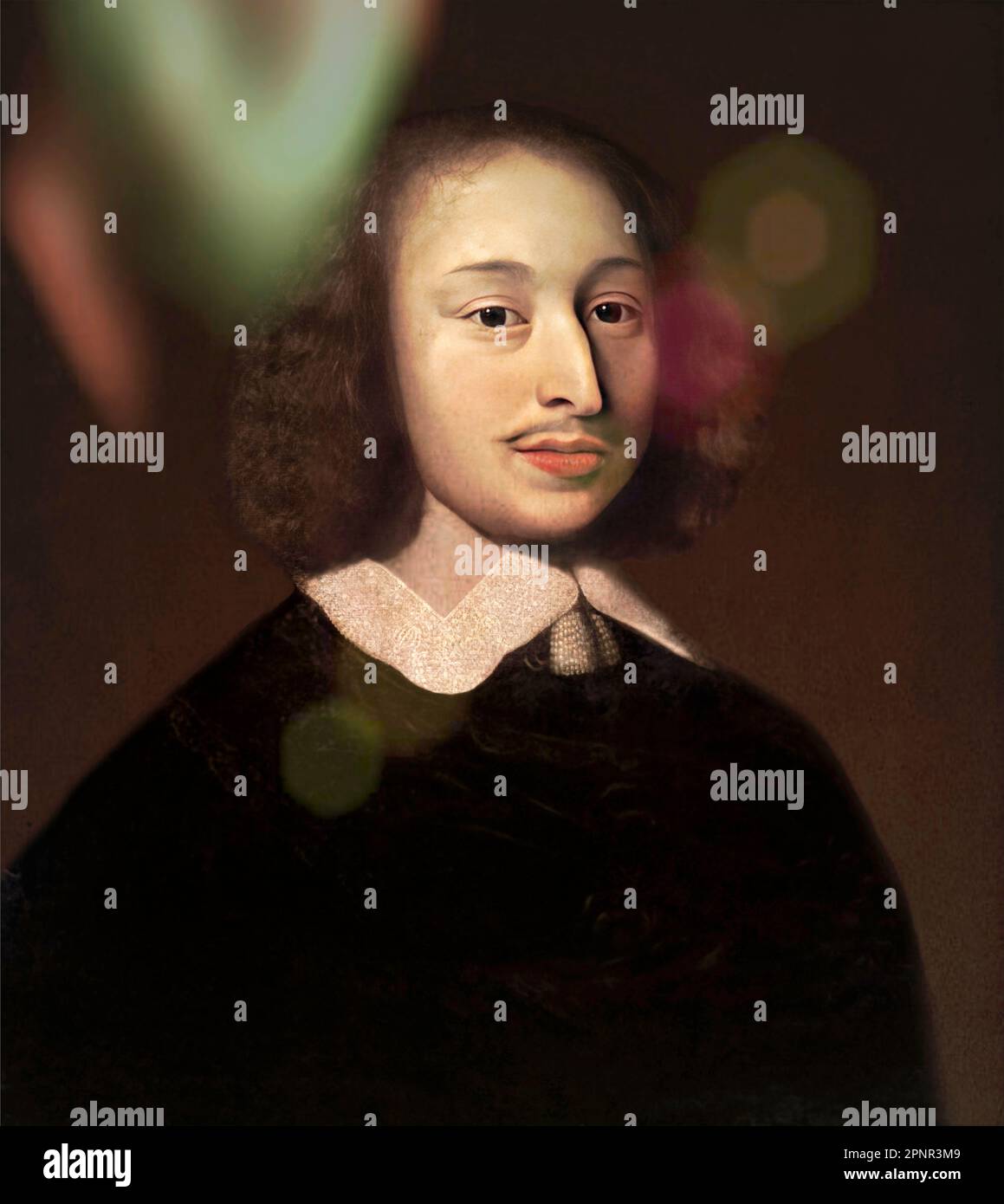 Blaise Pascal, 1623 – 1662, mathématicien français et théologien catholique Banque D'Images