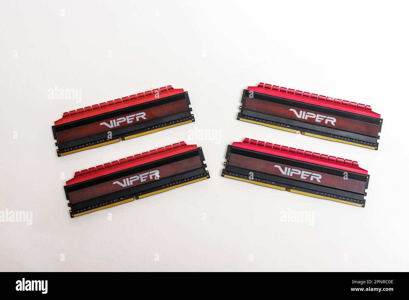 Patriot Viper DDR4 RAM mémoire ordinateur 4 16 Go Dual Channel Stick 3200 Banque D'Images