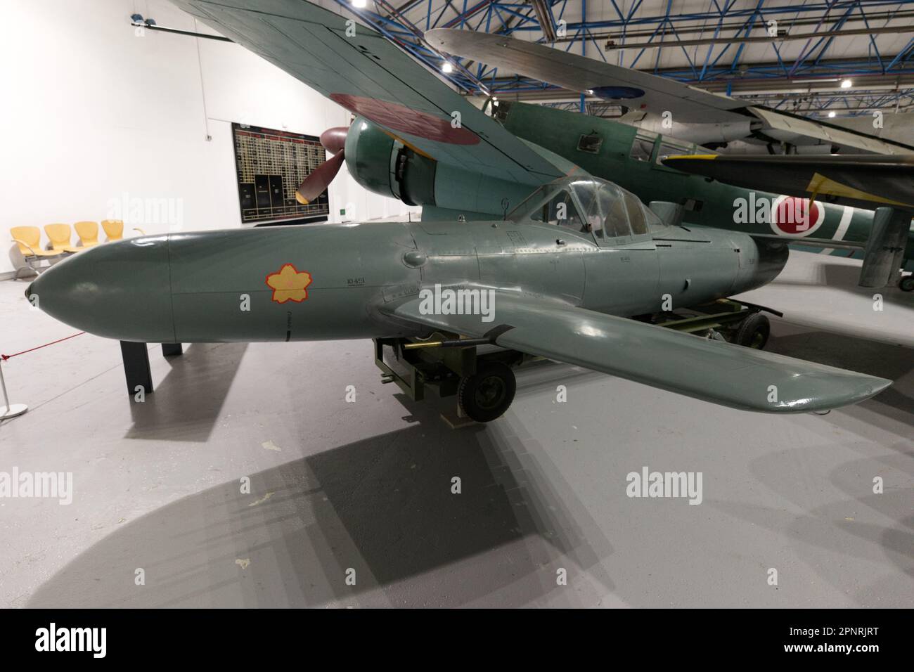 Yokosuka MXY7 avion d'attaque suicide Ohka 'Cherry Blossom' Banque D'Images