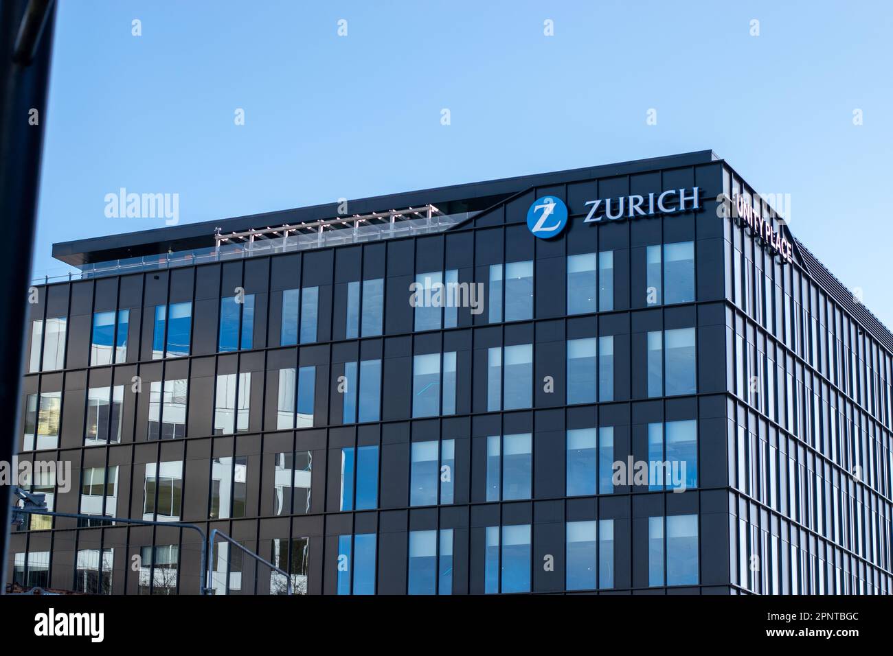 New Zurich Insurance HQ Sustainable office Building Unity place à Swindon, Royaume-Uni Banque D'Images