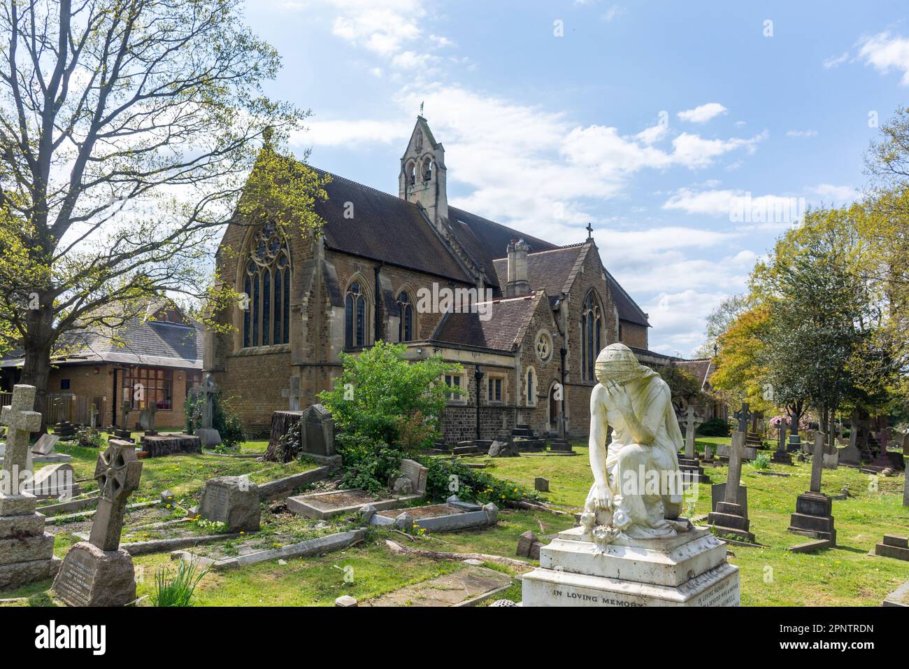 Église St Mary's, Church Road, long Ditton, Surrey, Royaume-Uni Banque D'Images