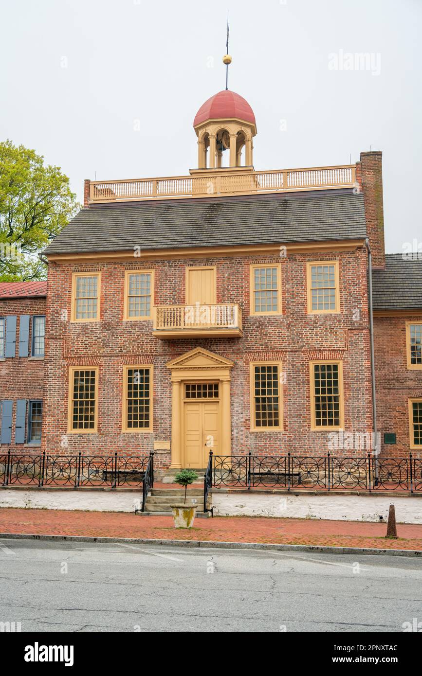 First State National Historical Park, fort Christina Banque D'Images