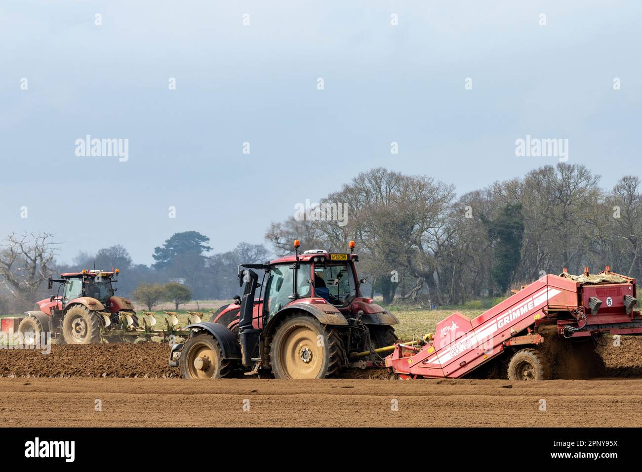 Grimme CW150 Détoner Banque D'Images