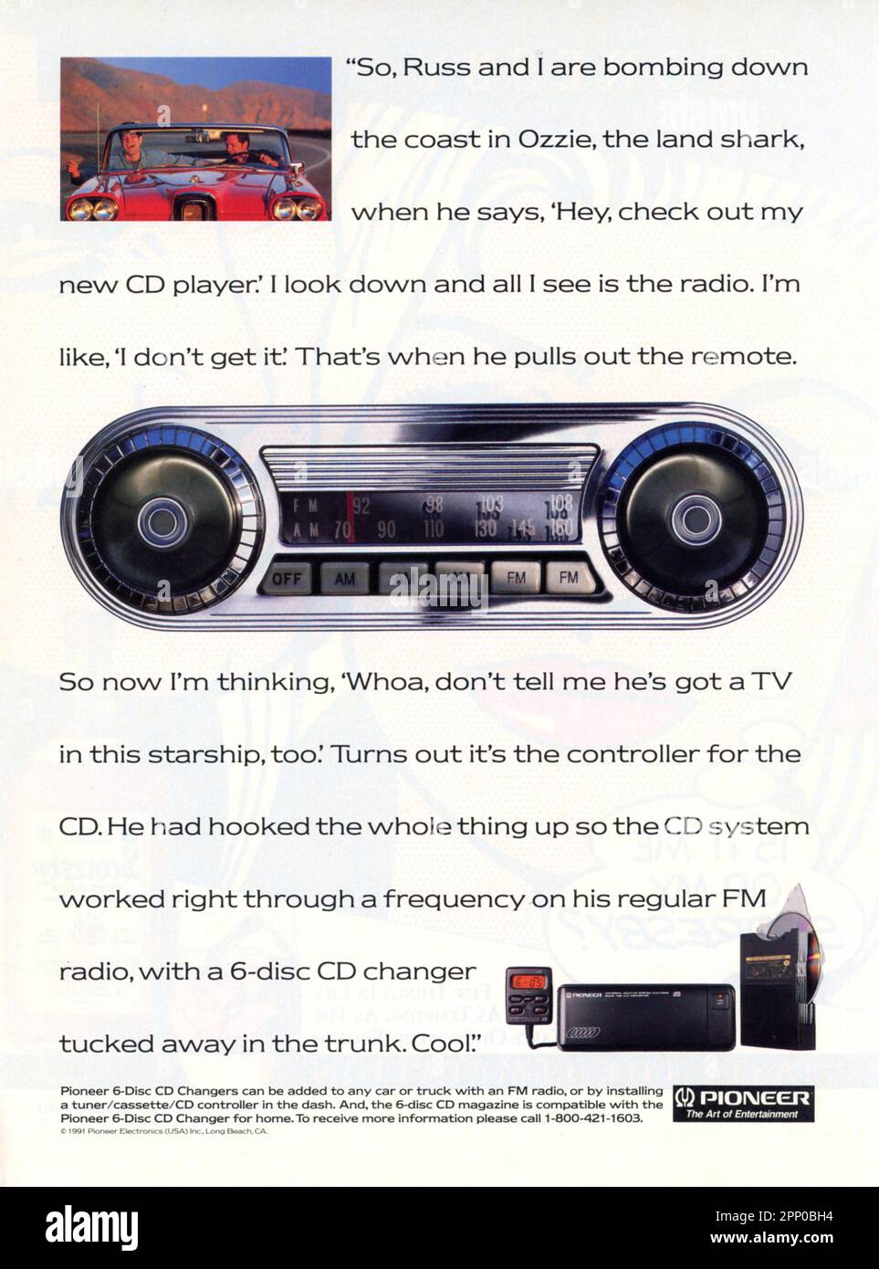 Publicité d'édition vintage « Playboy » de septembre 1991, États-Unis Banque D'Images