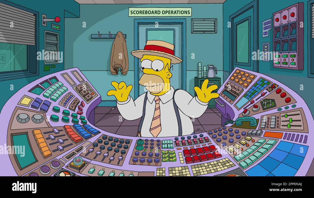 LES SIMPSONS (1989). CRÉDIT: UNIVERSAL TV/20TH CENTURY FOX TV/KLASKY-SCUPO / ALBUM Banque D'Images