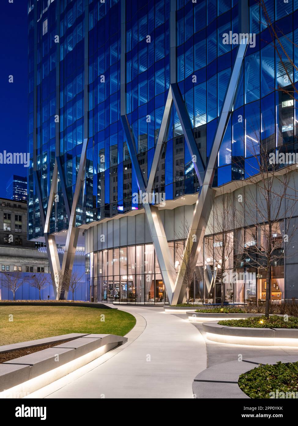 BMO Tour conçu par Goettsch Partners Banque D'Images