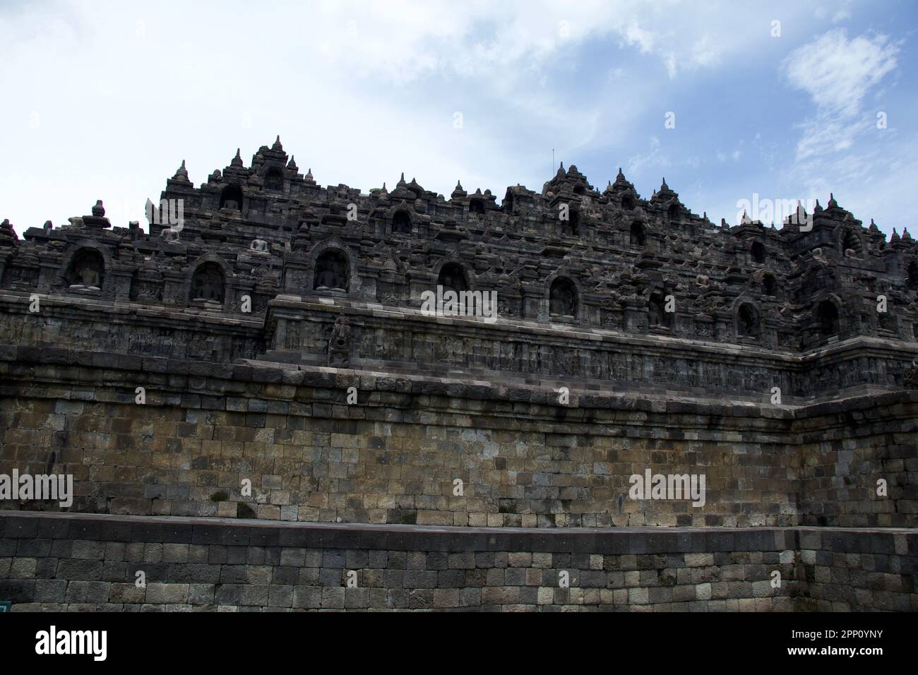 Site de l'UNESCO : Temple Borobudur Banque D'Images