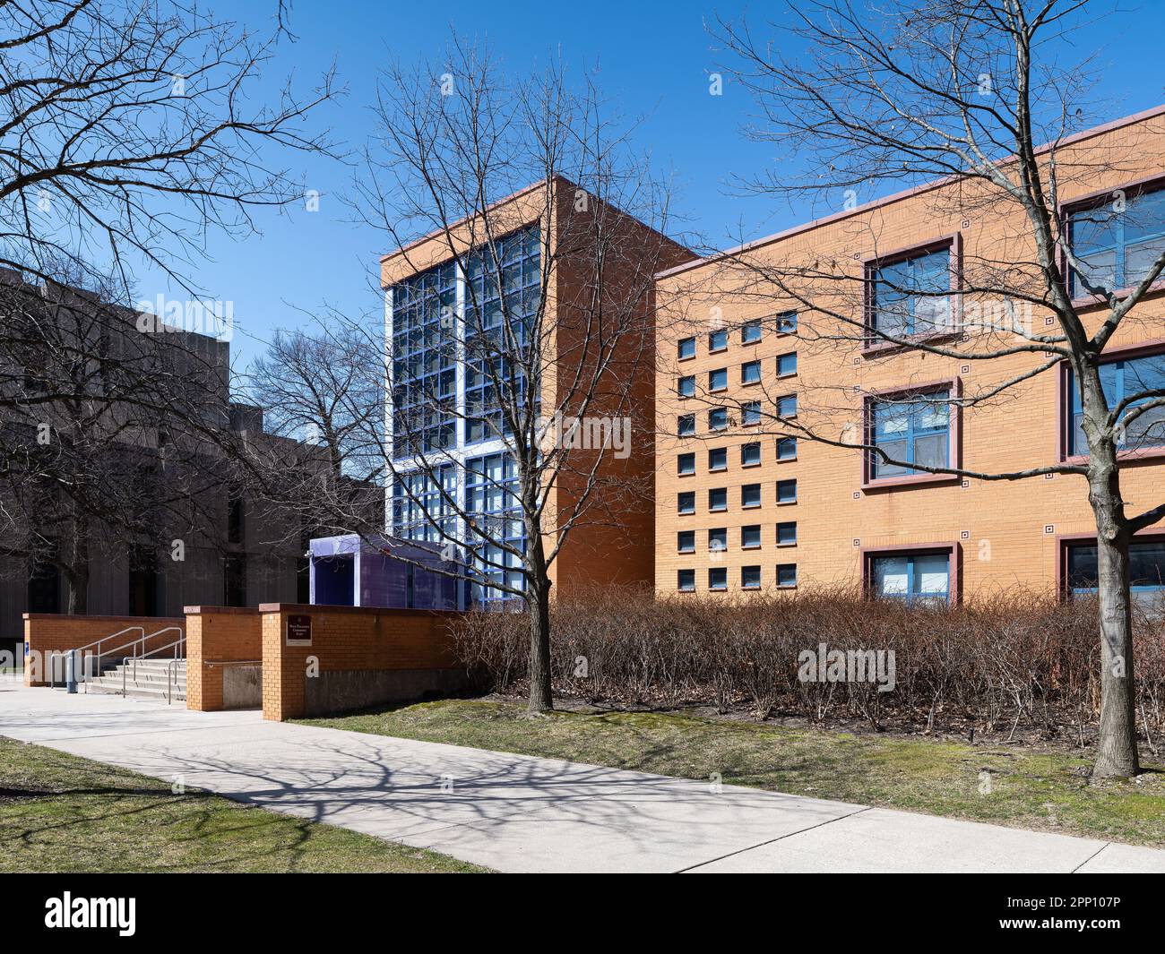 Max Palevsky communes résidentielles à l'Université de Chicago Banque D'Images