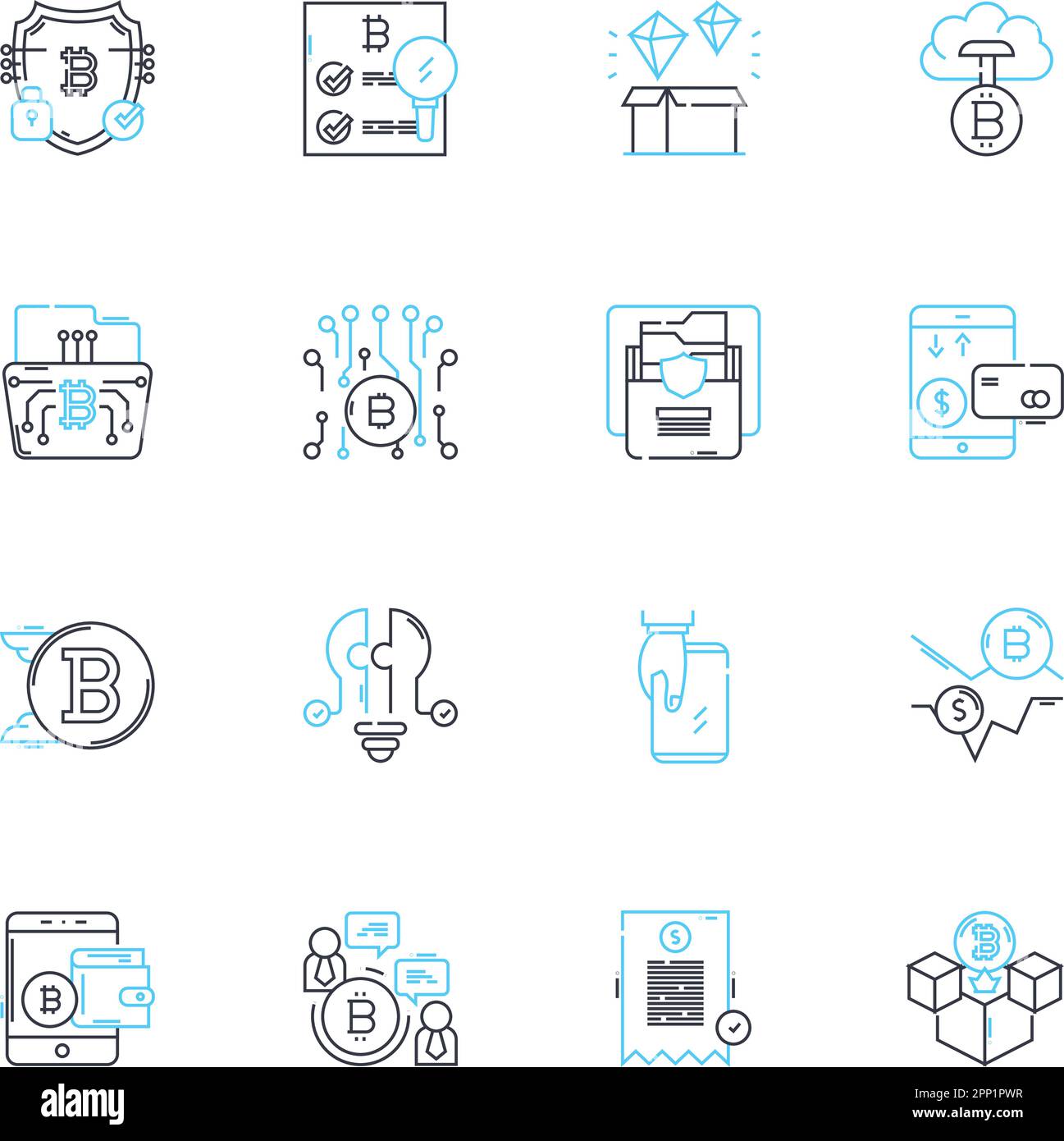 Ensemble d'icônes linéaires de changement climatique. Réchauffement climatique, carbone, méthane, combustibles fossiles, pollution, Panneaux de vecteur et de concept renouvelables, durables Illustration de Vecteur