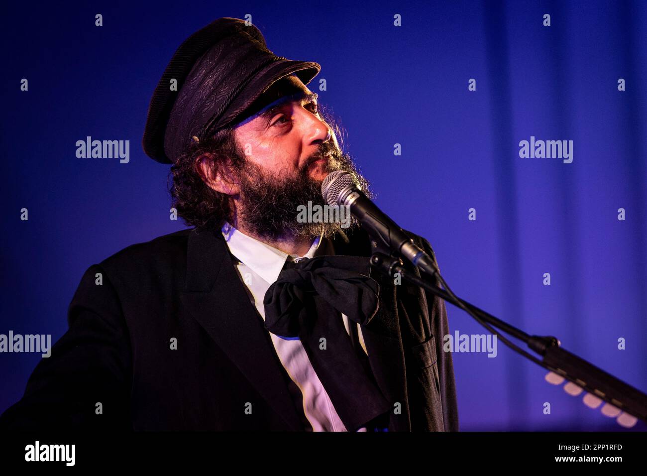 Milan Italie 20 avril 2023 Vinicio Capossela vivre au Conservatorio Milan © Roberto Finizio / Alay Banque D'Images