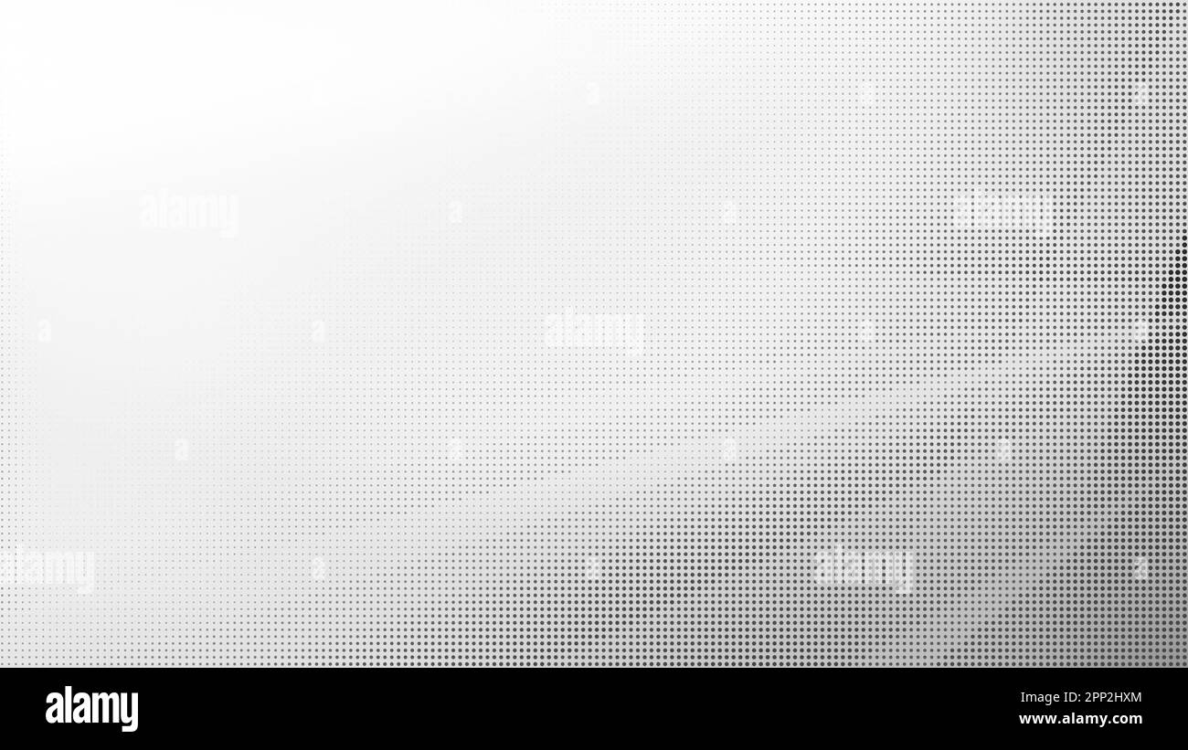 Motif demi-ton abstrait gris foncé et noir sur blanc avec espace de copie. Arrière-plan en pointillés pour le modèle, la brochure, la carte de visite, la page Web, etc Banque D'Images