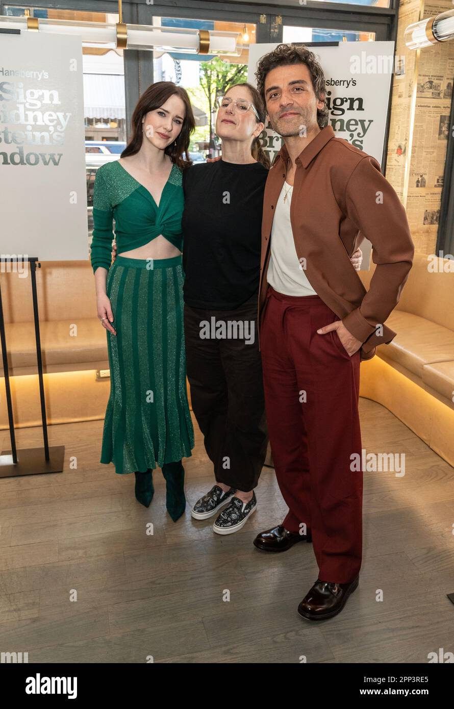 Rachel Brosnahan, Anne Kauffman, Oscar Isaac assistent aux créateurs de