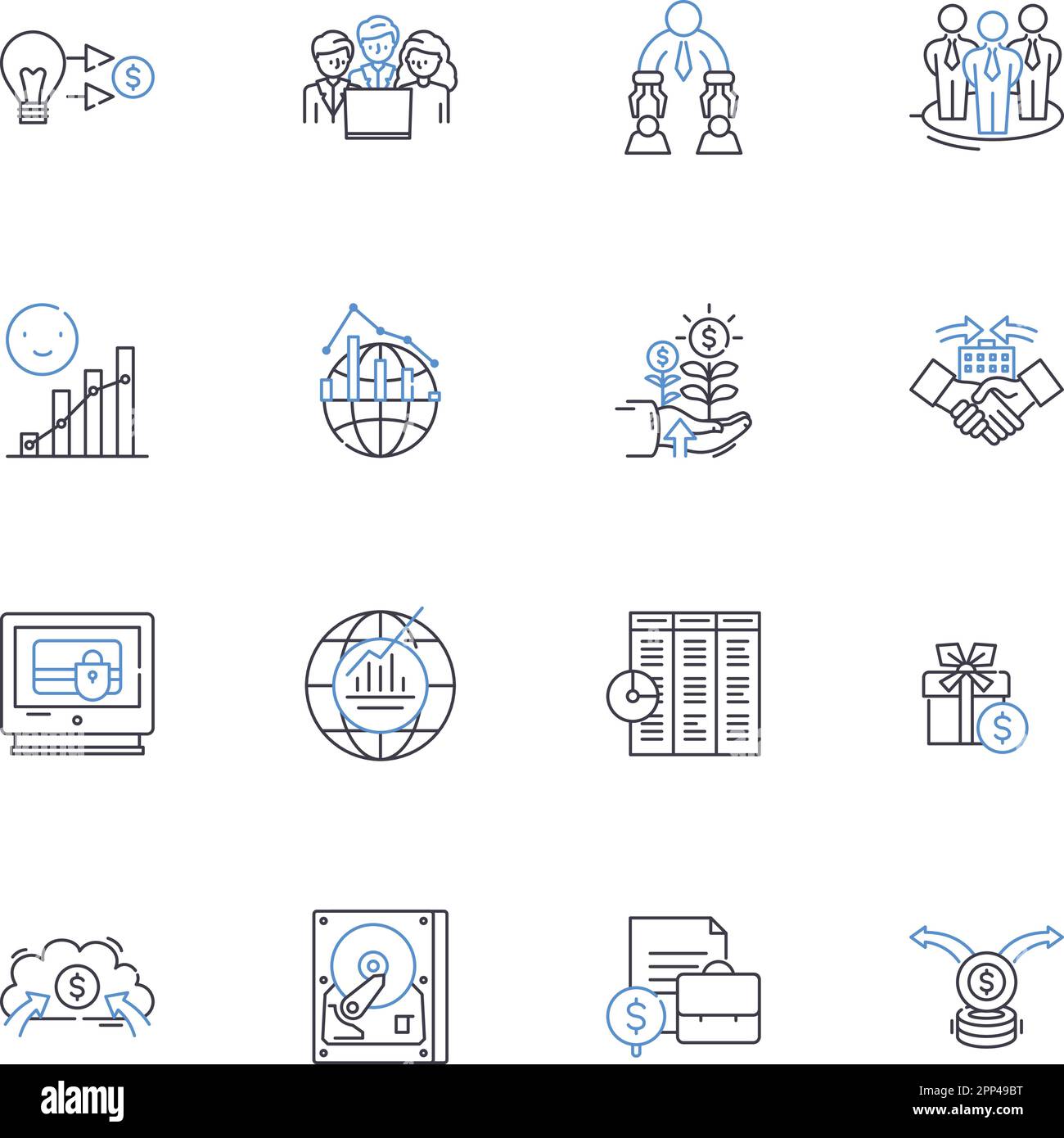 Collection d'icônes de ligne d'analyse concurrentielle. Concurrence, marché, stratégie, analyse comparative, comparaisons, Analyse, vecteur SWOT et illustration linéaire Illustration de Vecteur