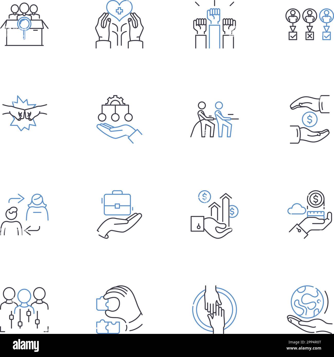 Collection d'icônes de ligne de réglage. Adaptation, transition, modification, adaptation, réorientation, Correction, vecteur de modification et linéaire Illustration de Vecteur