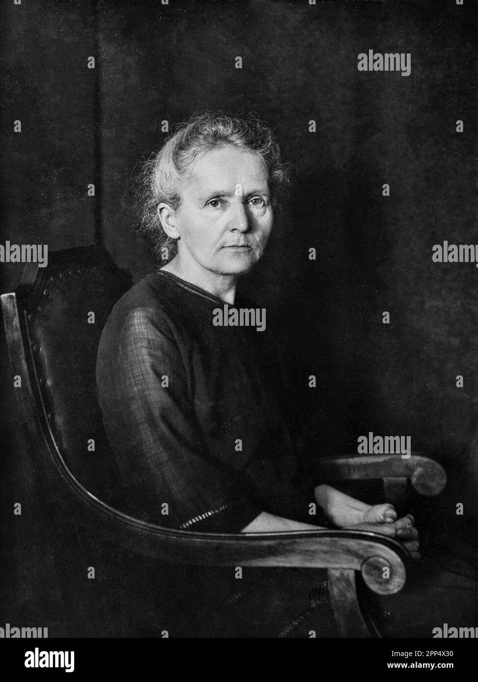 Marie Curie. 1920-1922 Banque D'Images