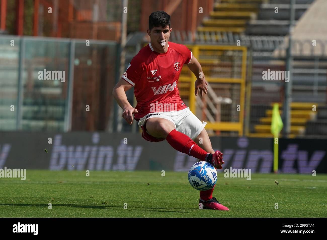 Pérouse, Italie. 22nd avril 2023. Iannoni edoardo (n.4 pérouse calcio) pendant l'AC Pérouse vs Cosenza Calcio, football italien série B match à Pérouse, Italie, 22 avril 2023 crédit: Agence de photo indépendante / Alamy Live News Banque D'Images