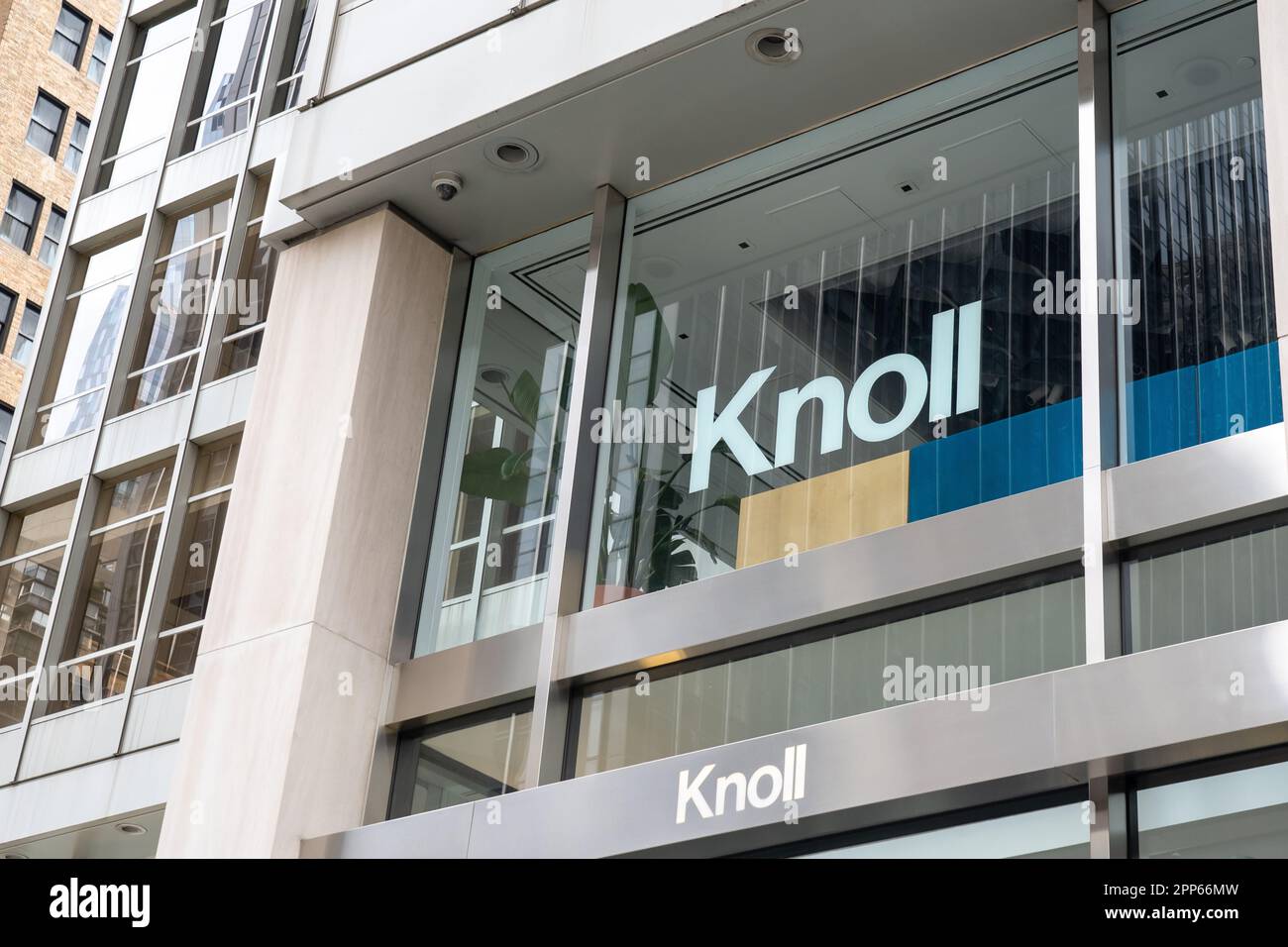 Knoll Home Design Shop à New York, NY, États-Unis, 21 août 2022. Banque D'Images