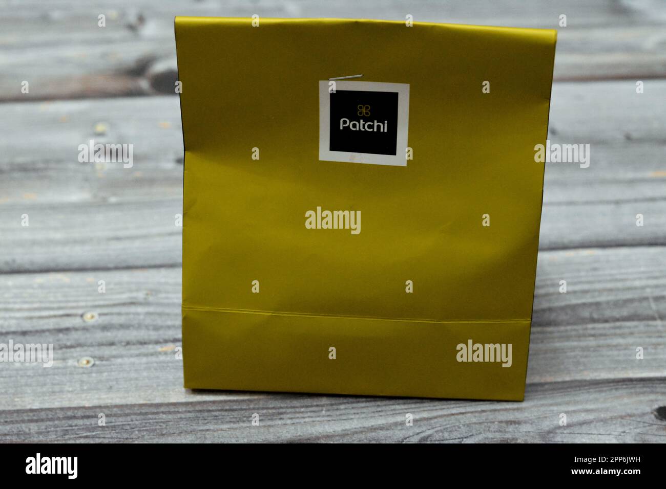 Le Caire, l'Egypte, 15 avril 2023: Patchi est une marque de luxe pour le chocolat et les cadeaux au chocolat, les chocolats sont faits à la main avec tous les ingrédients naturels et de première qualité Banque D'Images