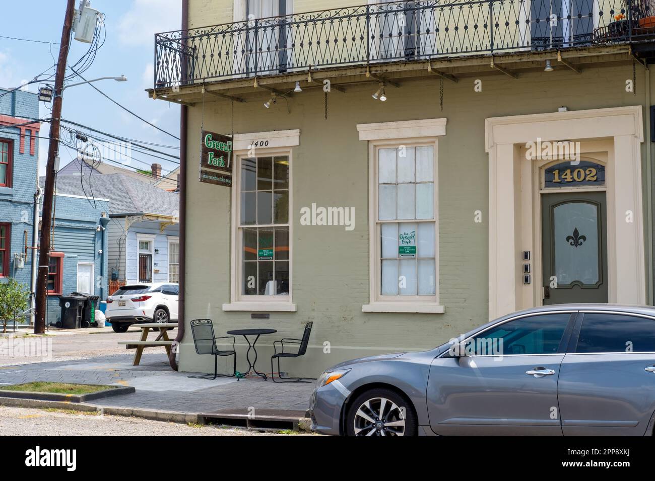 LA NOUVELLEORLÉANS, LA, USA 1 AVRIL 2023 le bar Green Fork Juice