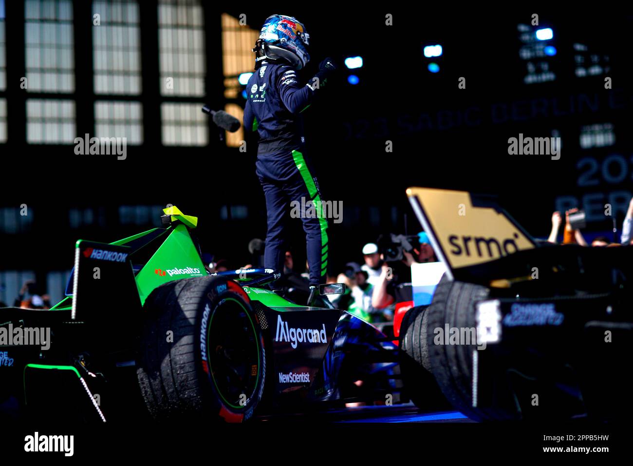 Nick Cassidy, Envision Racing, position 1st, lors de la Formule E Round 8 - Berlin E-Prix à Berlin, Allemagne. , . (Photo de LAT Images/Motorsport Images/Sipa USA) crédit: SIPA USA/Alay Live News Banque D'Images
