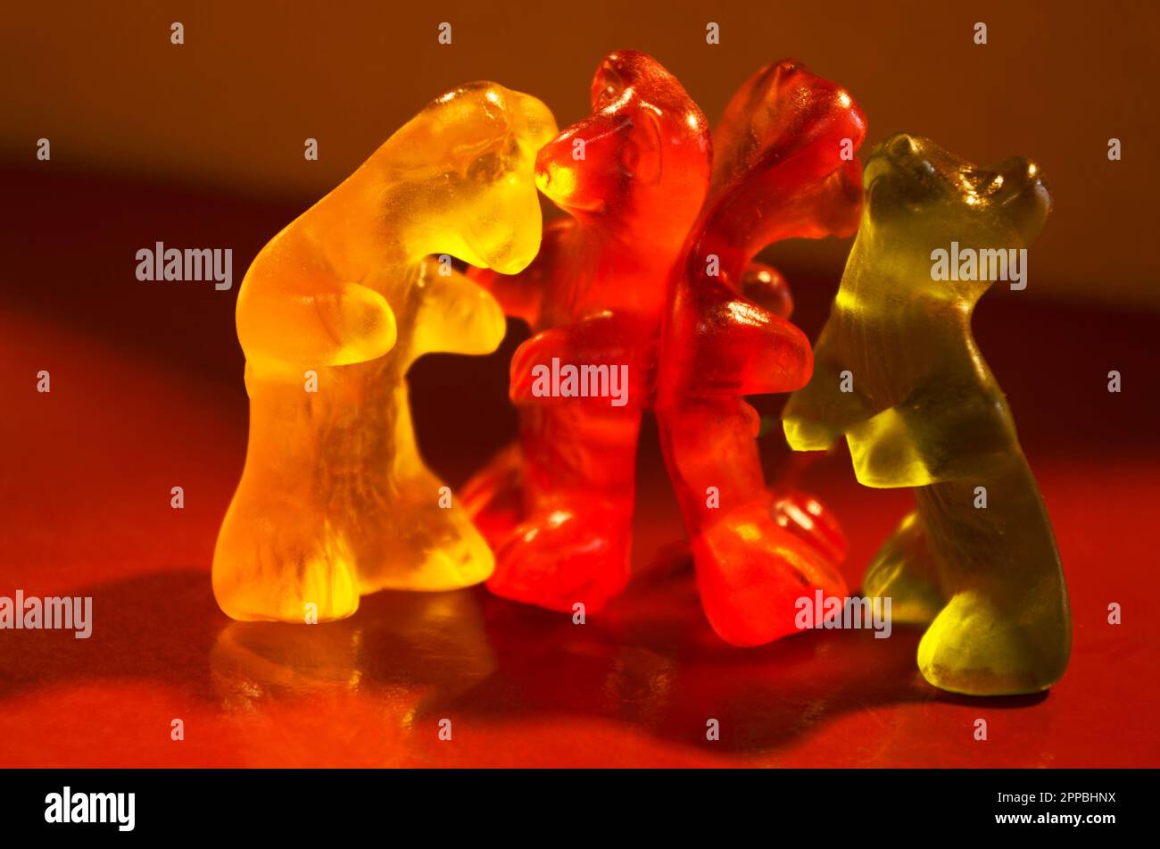 Gummi Bären. Banque D'Images