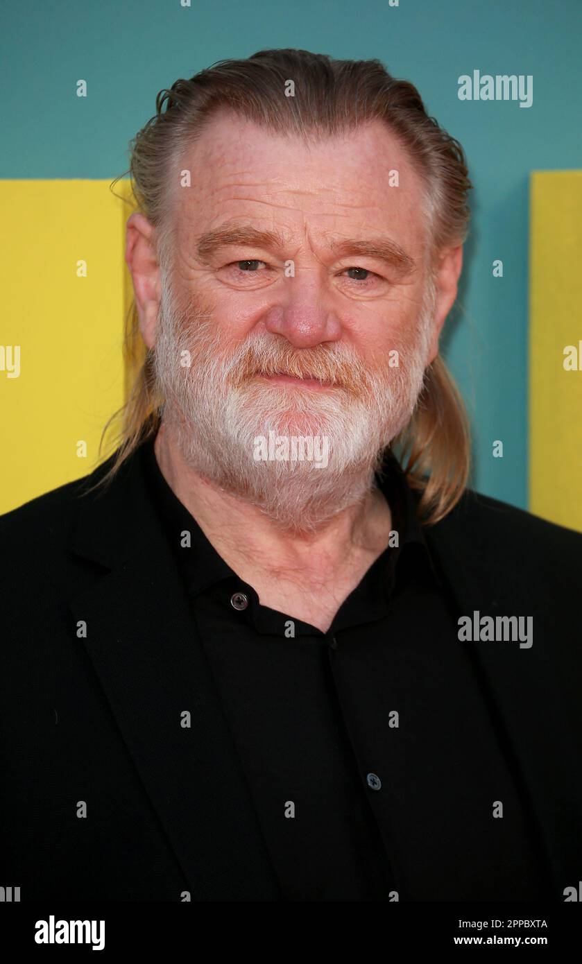 Brendan Gleeson participe à la première britannique « The Banshees of Inishenin » lors du BFI London film Festival 66th au Royal Festival Hall de Londres. Banque D'Images