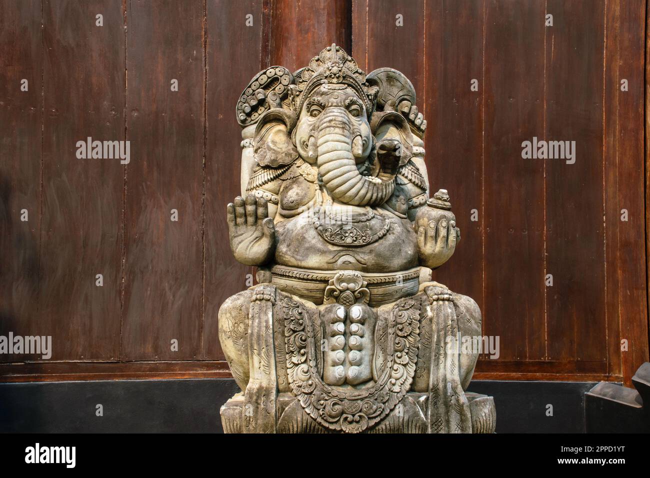 Statue de Dieu éléphant hindou Ganesha à Chiang Rai Banque D'Images