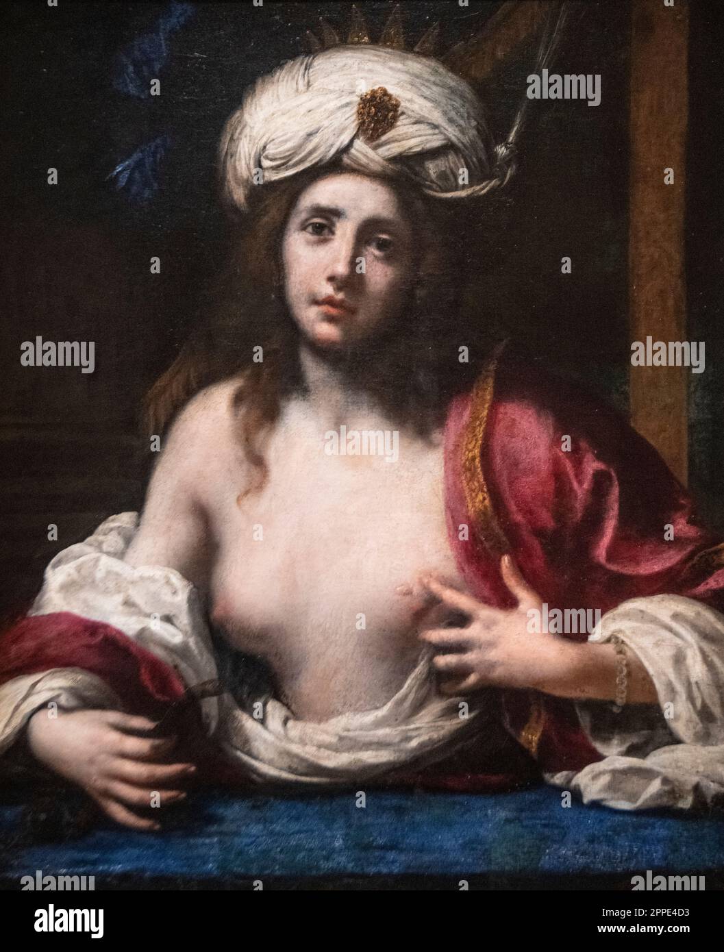Felice Ficherelli: 'La mort de Cleopatra' (milieu du 17th siècle) Banque D'Images