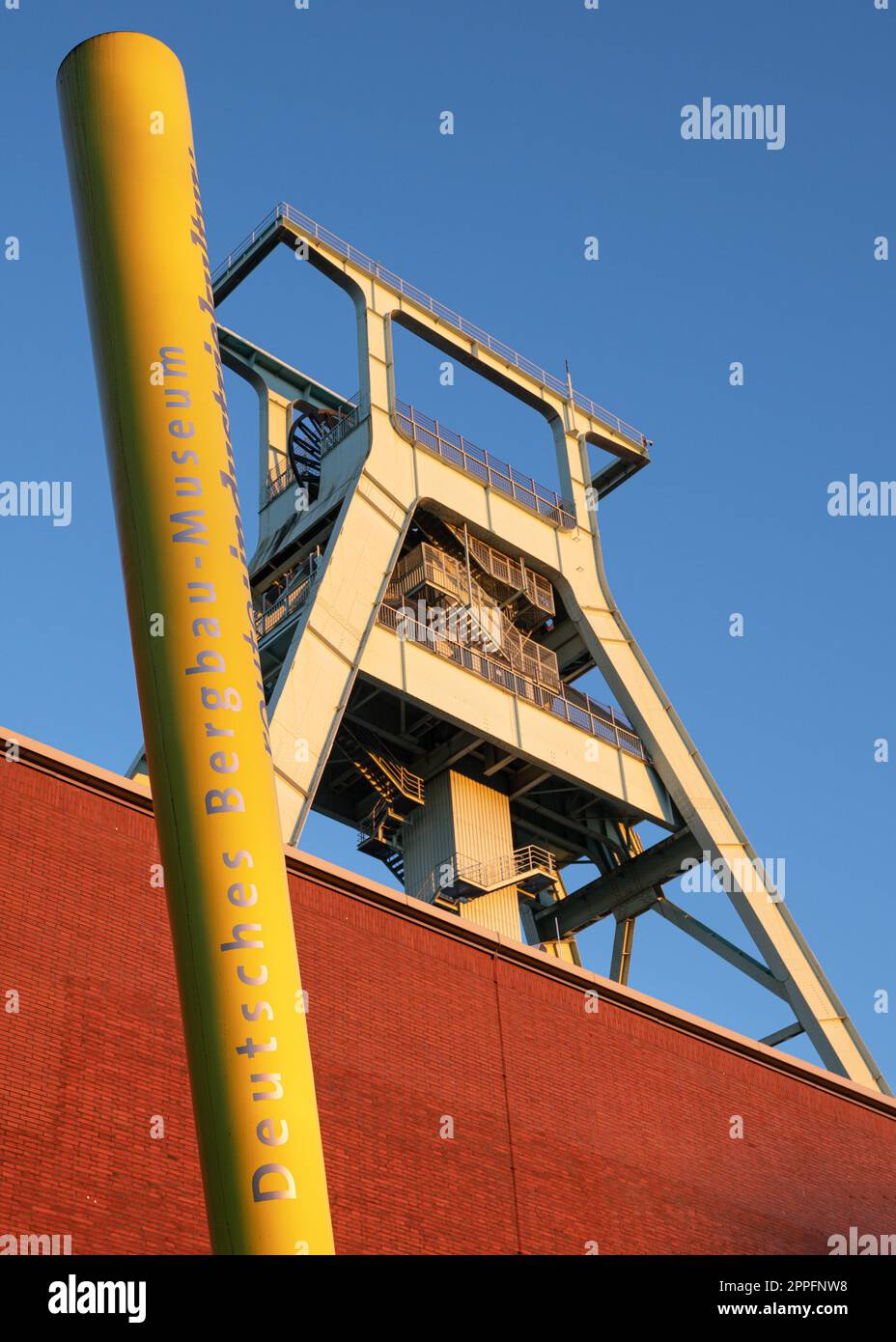 Musée allemand des mines, Métropole de la Ruhr, Bochum, Allemagne Banque D'Images