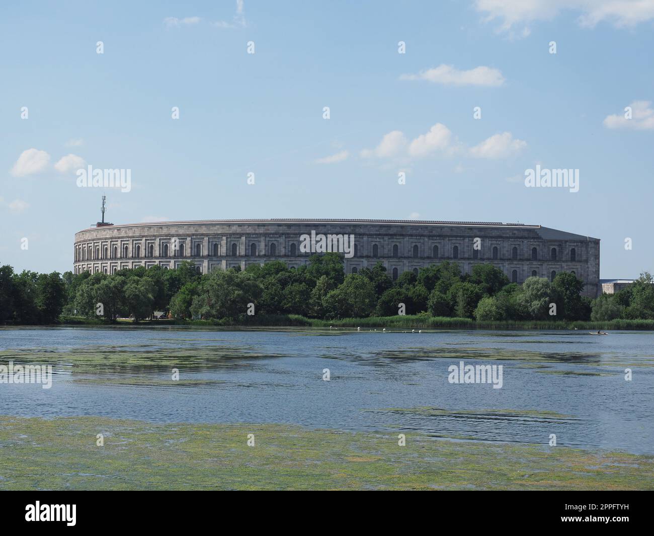 Transl. Kongresshalle Salle des congrès à Nuremberg Banque D'Images