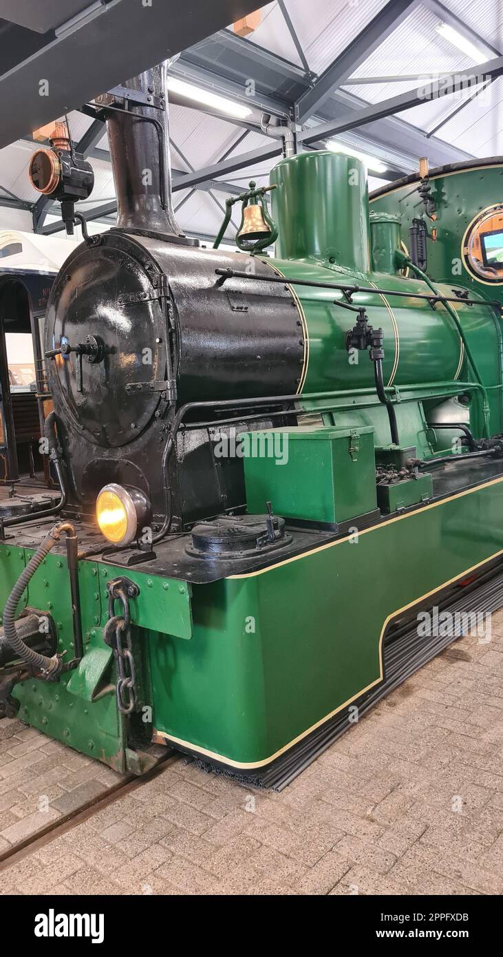 Visitez le Musée ferroviaire à Ouddorp Banque D'Images