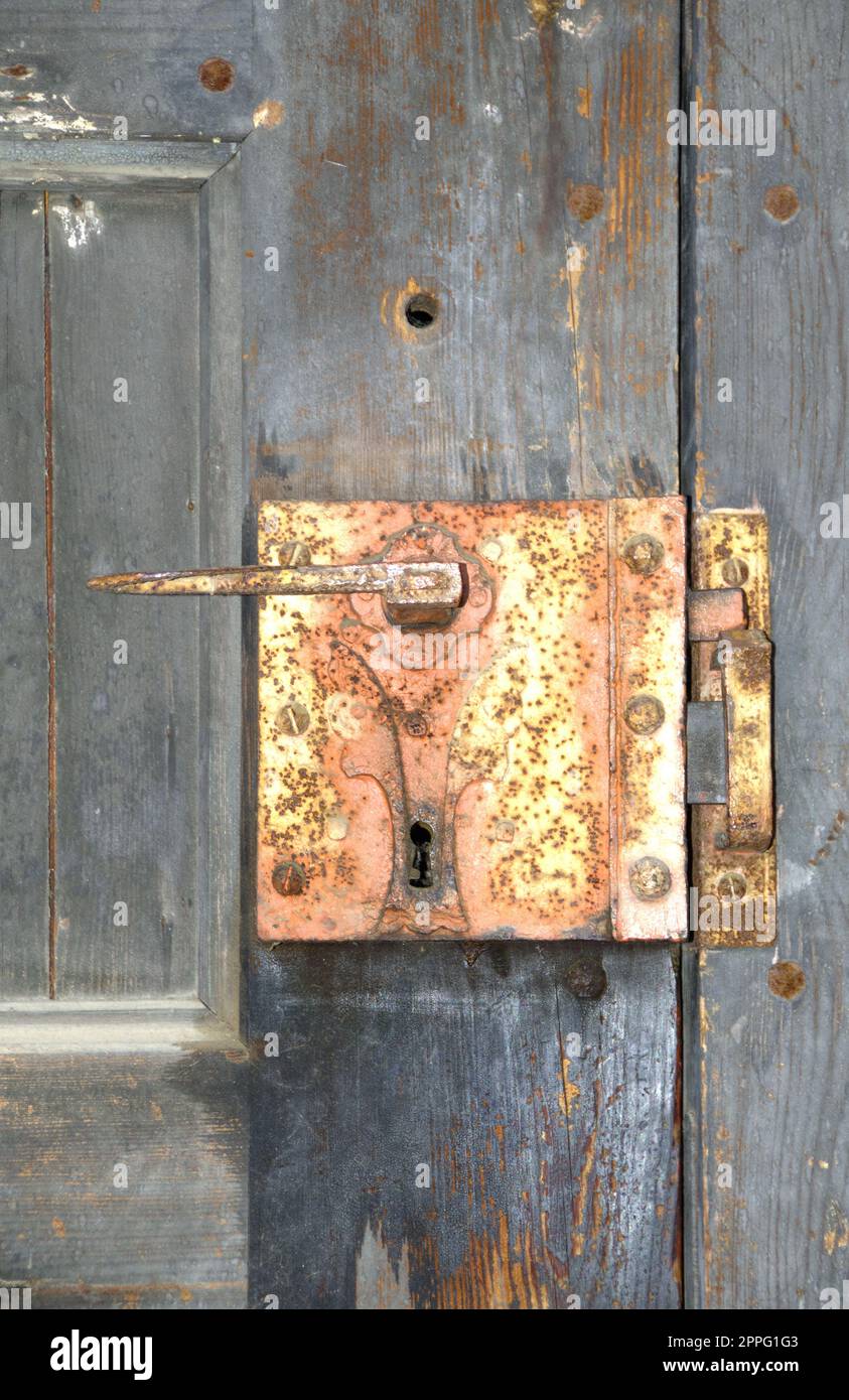 Bâtiment, vue détaillée d'une porte d'entrée ou d'une porte d'entrée Banque D'Images