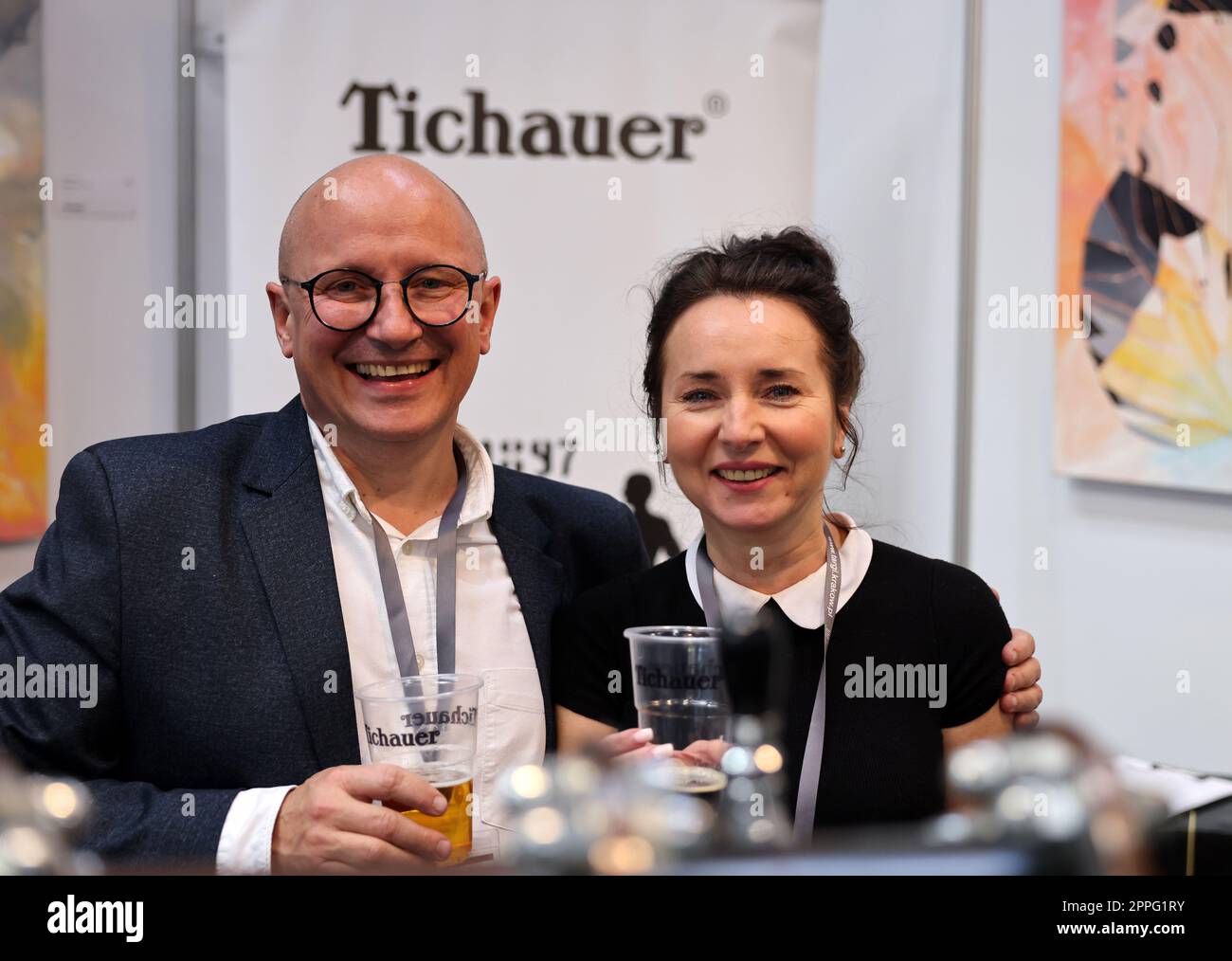 Cracovie, Pologne - salon international du vin ENOEXPO à Cracovie Banque D'Images