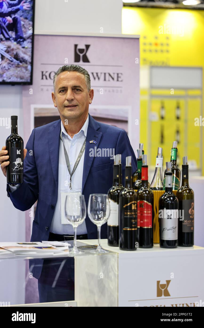 Cracovie, Pologne - salon international du vin ENOEXPO à Cracovie. Banque D'Images
