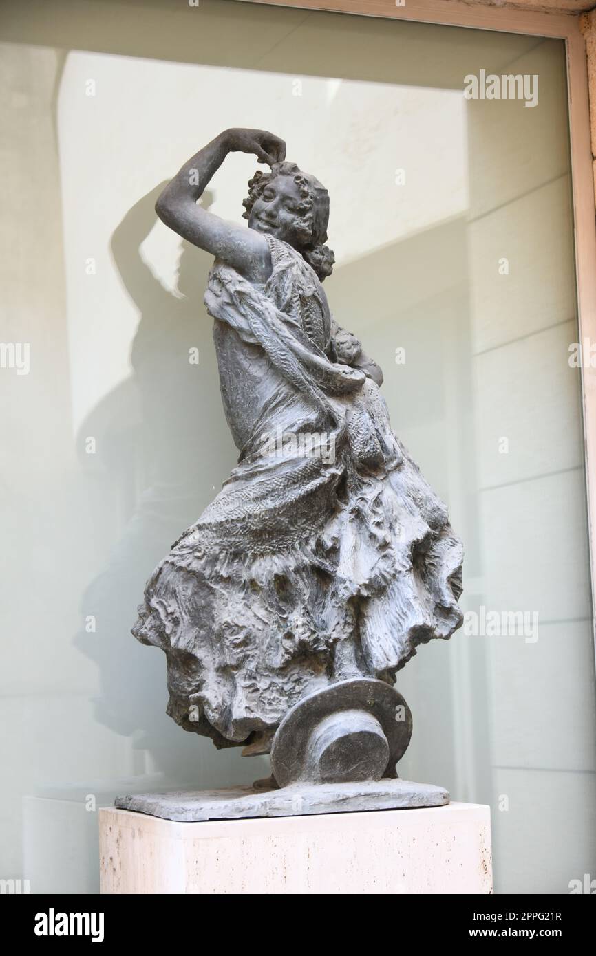 À la maison des Beaux-Arts de Valence, province de Valence, Espagne, une exposition de peintures, mars 2023 Banque D'Images